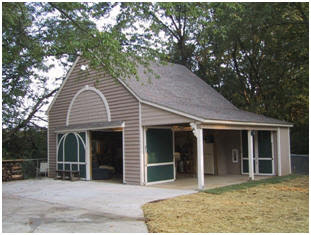 Maple Backyard Barn The woodworker who converted our Maple Barn into 