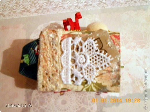 Поделка изделие Новый год Аппликация Matchbox Коробочка с мечтой фото 3