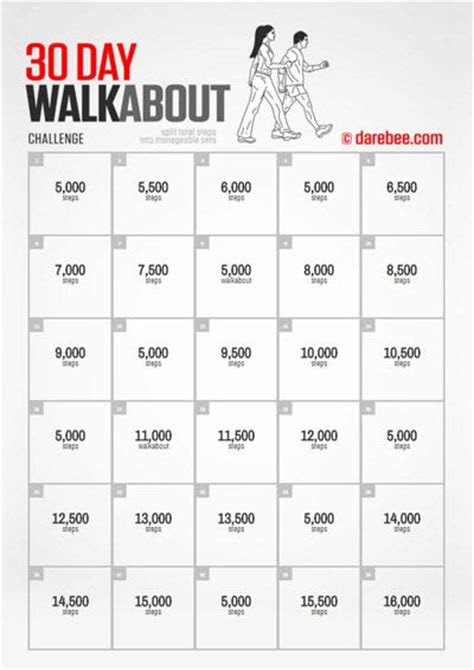 day walk fitness challenge keeper