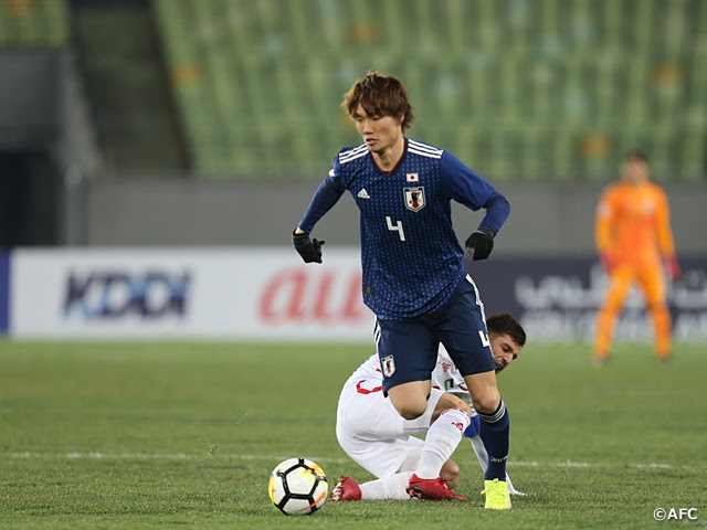 U 21 Japan National Team Win First Match With Itakura S Goal Afc U 23 Championship China 18 Japan Football Association