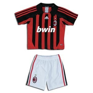 Adidas Mini-kit 694975-acm black/acm red of AC Milan