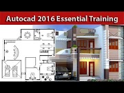 Most Wanted AutoCAD Complete 2d and 3d House Plan Part 1, Video CAD House Design most popullar!