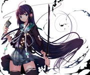 黒髪ロング 日本刀 Pixiv年鑑 B