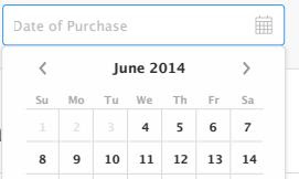 Html Calendar Date Picker