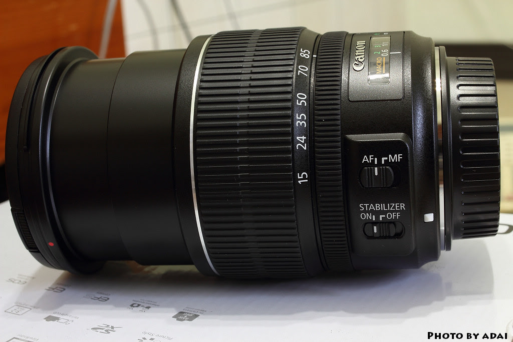 Canon EF-S 15-85mm/F3.5-5.6 IS USM
