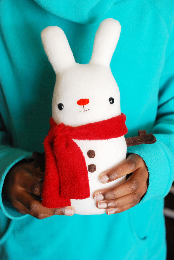 Snow Bunny Plush