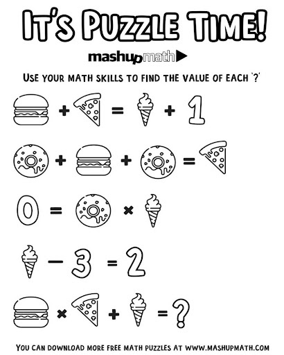 View Puzzles Worksheets For 5Th Graders Gif