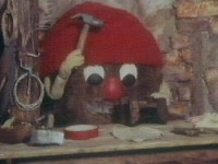 Father is busy in his workshop