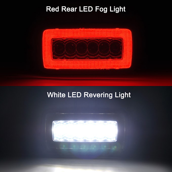 [Promo] 2-In-1 LED Rear Tail Fog Lamp With Revering Backup Light For Mercedes Benz W463 G-Class G500 G550 G63 G55 AMG 1986-2018