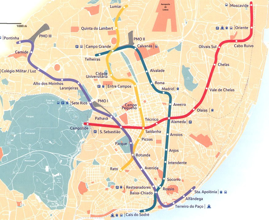 lisboa entrecampos mapa UrbanRail.> Europe > Portugal > Metropolitano de LISBOA 