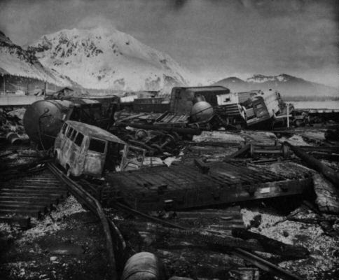 prince william sound alaska earthquake of 1964. in Prince William Sound,