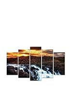 Wall Decor Fotocuadro 5 Piezas Pirámide Followrocks