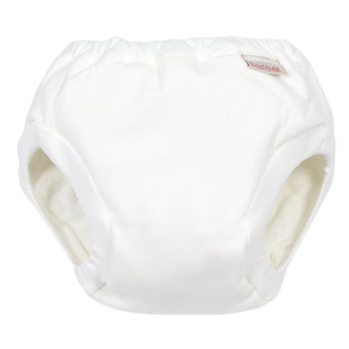 Imse Vimse Organic Cotton Training Pants - White Junior+ Imse Vimse Organic Cotton Training Pants - White Junior+