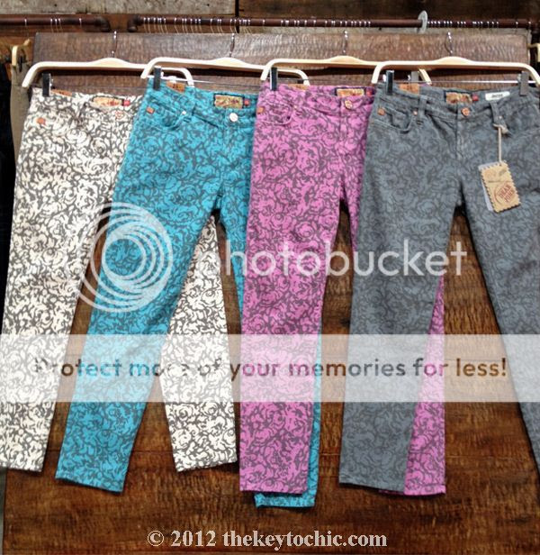 Dear John denim, rose print jeans