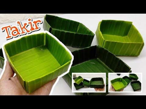 cara buat daun pisang tepung pelita