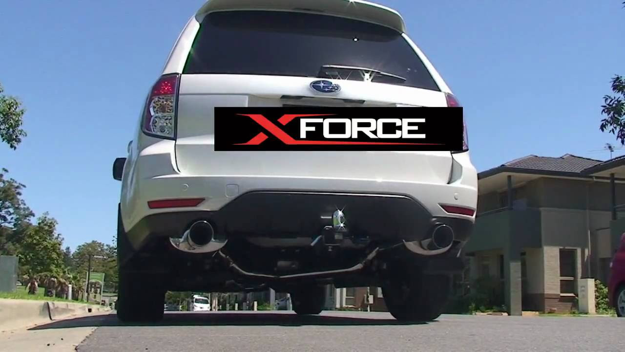 XFORCE Subaru Forester XT MY09+ Performance Exhaust 