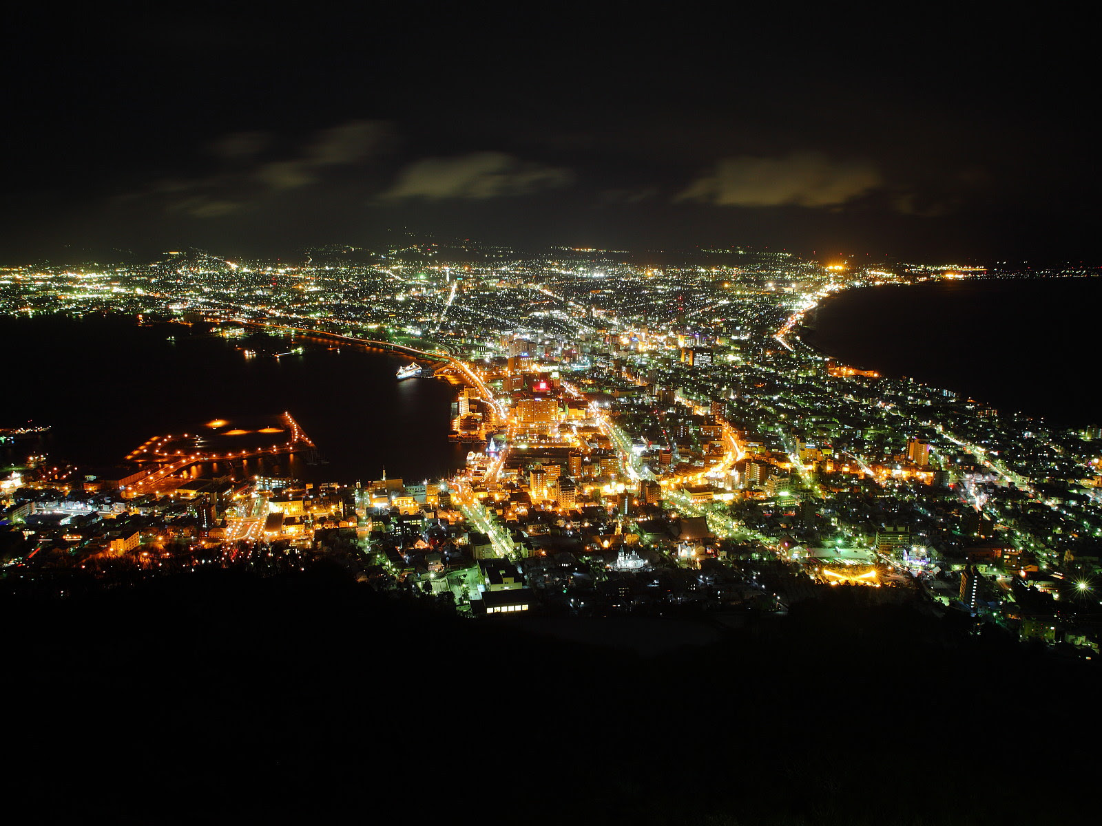 函館山の夜景 函館の夜景