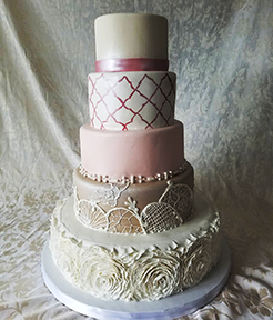 Save The Date For Your Custom Wedding Cake The Makery Cake Company