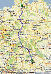 Routeplanner google maps