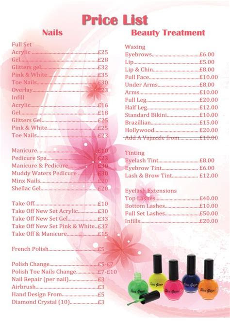 Trendy Nail Spa Prices