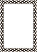 Download Clipart of Celtic Black Braid Border u11348402 - Search ...