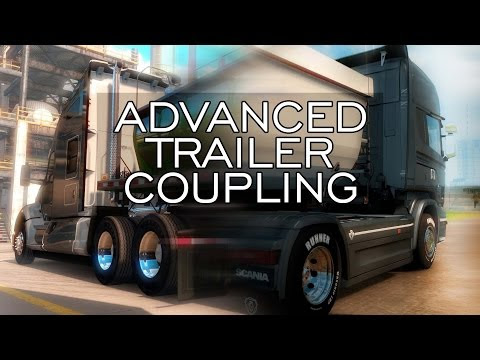ATS/ETS2: Zaawansowane sprzęganie naczep!