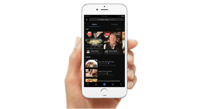 Facebook Video Search