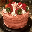 [Homemade] Strawberry Cake