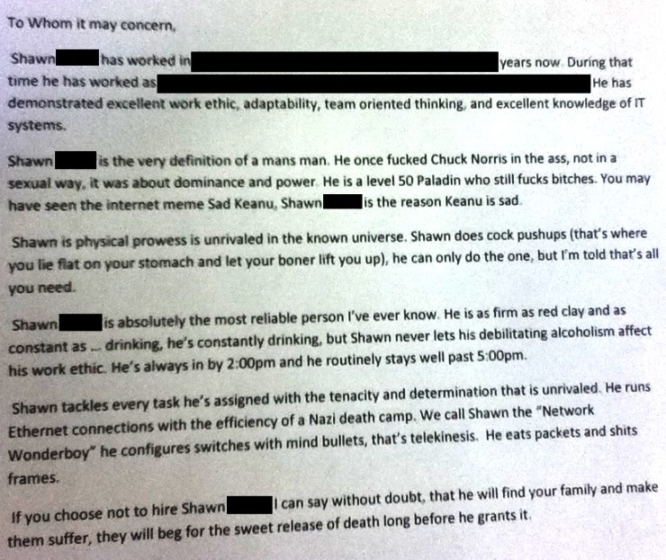Best Job Reference Ever Alligator Sunglasses