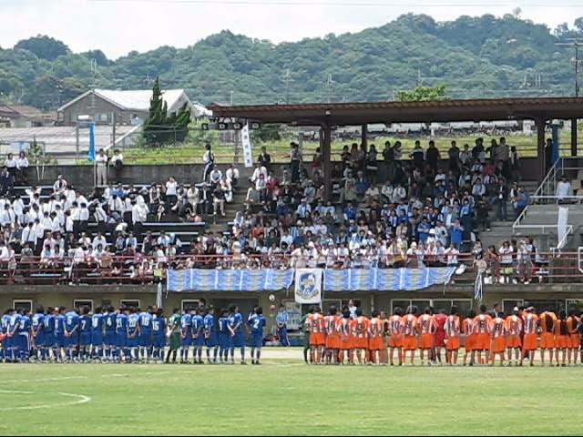 ２００８年度滋賀県高等学校春季総合体育大会 翔平 野洲川歴史公園サッカー場にて