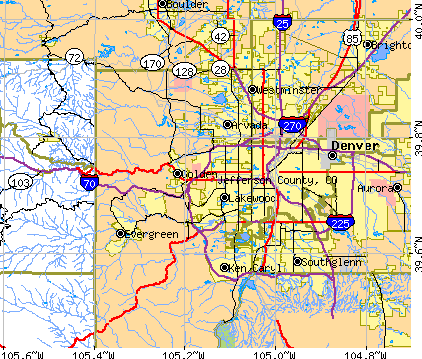 jefferson county colorado map Jefferson County Colorado Detailed Profile Houses Real Estate jefferson county colorado map
