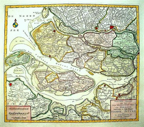zuid hollandse eilanden ca  oude kaarten kaarten geschiedenis