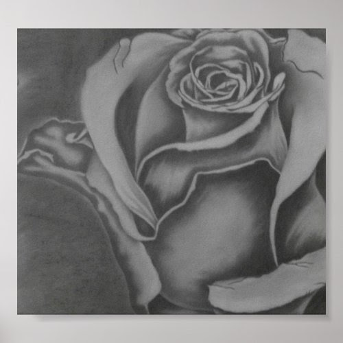 White Rose Print