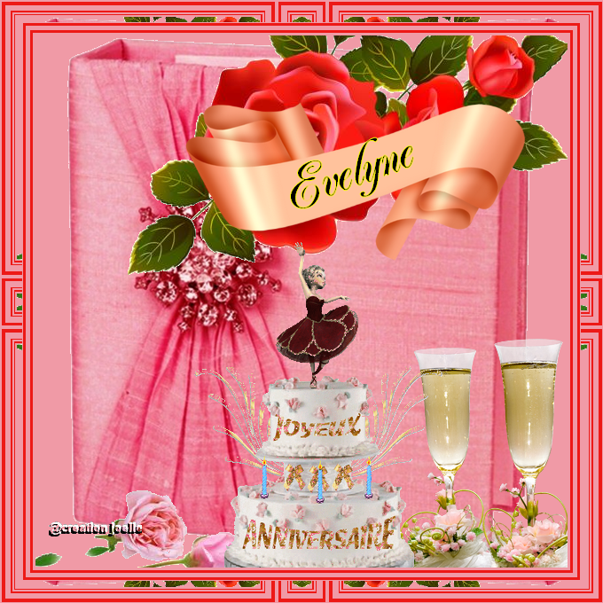 Bon Anniversaire A Mon Amie Evelyne Chez Joelle