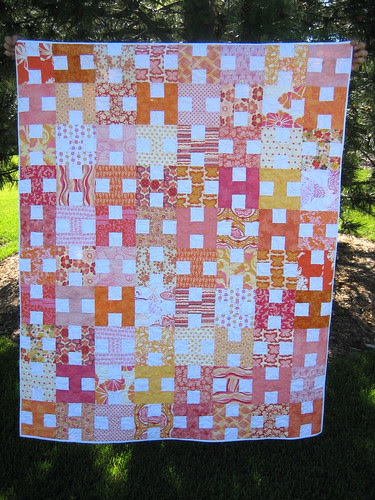 Girly Girl Quilt or &quot;HI&quot;