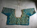 Embroidery designs | Machine embroideing | Blouse embroideing | Fashion artwork
