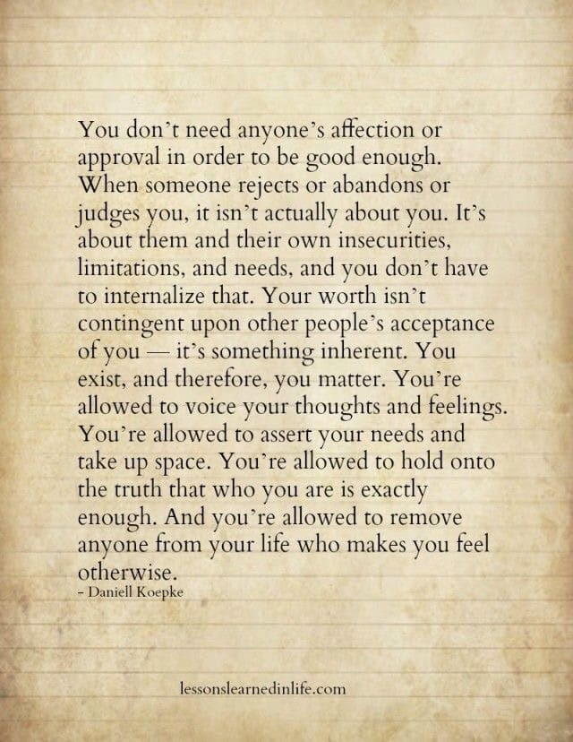 You Are Already Good Enough Moveme Quotes
