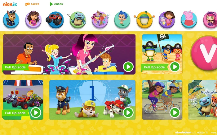 Nick Jr. site gets a redesign, debuts new preschool series » iKids