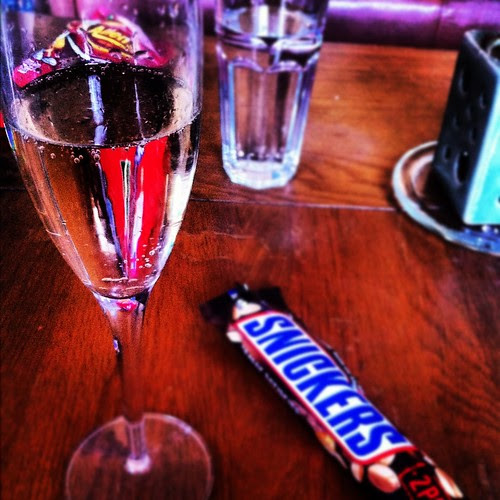 Refueling after a 22 km run