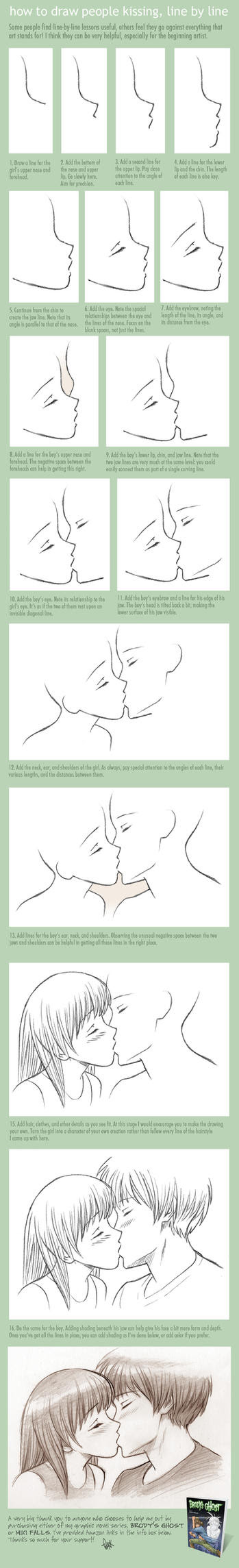 How to Draw People Kissing by markcrilley on DeviantArt