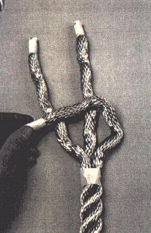 3-strand back splice