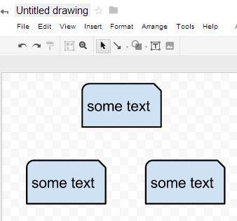 Google Docs tree diagram