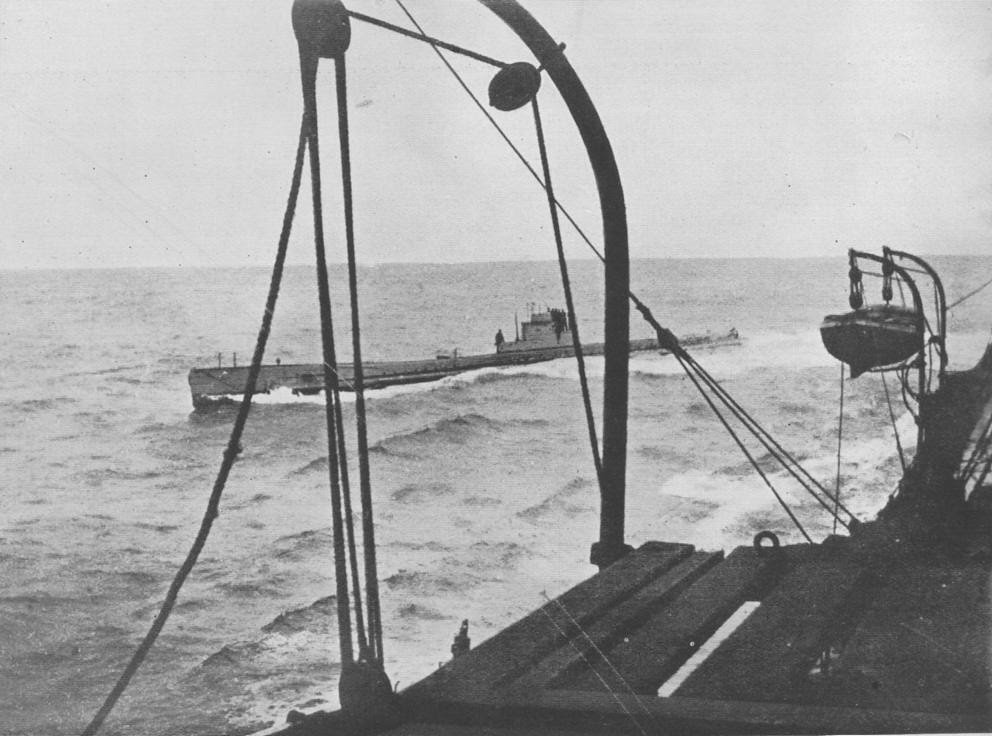 U29 chasing SS Headlands