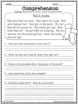 The 'wh' questions are a handy set of five questions which we can ask about a topic, subject or event to gain a broader understanding of it. passages with questions printable worksheet