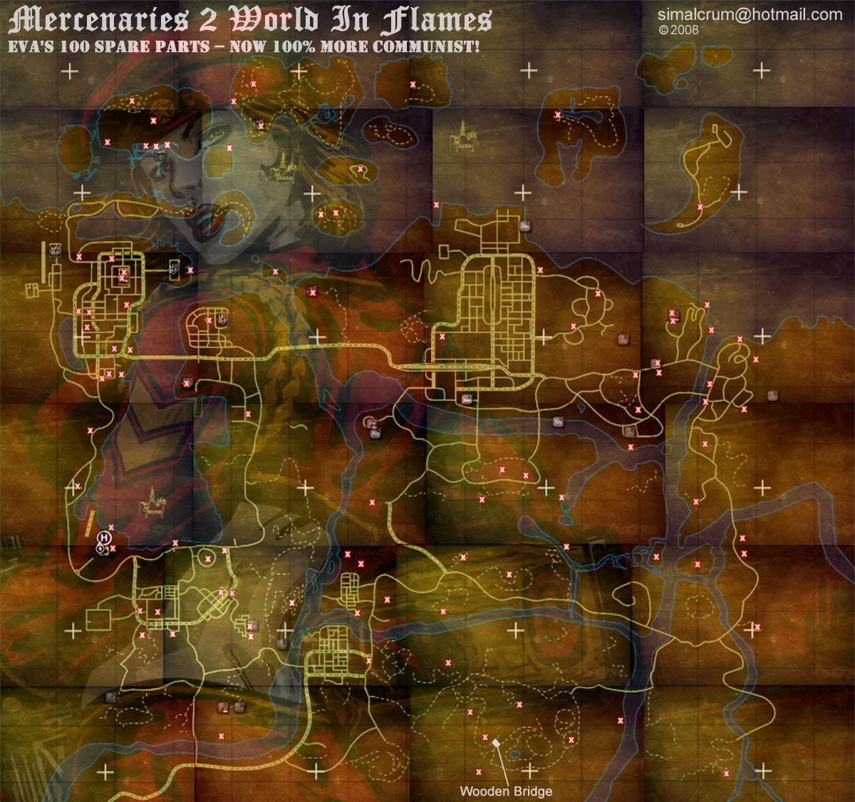 Mercenaries 2 Spare Parts Locations