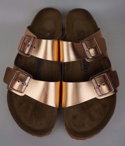 Birkenstock-Arizona-Metallic-Rose-Gold-Copper-Leather-Slide-Sandal ...