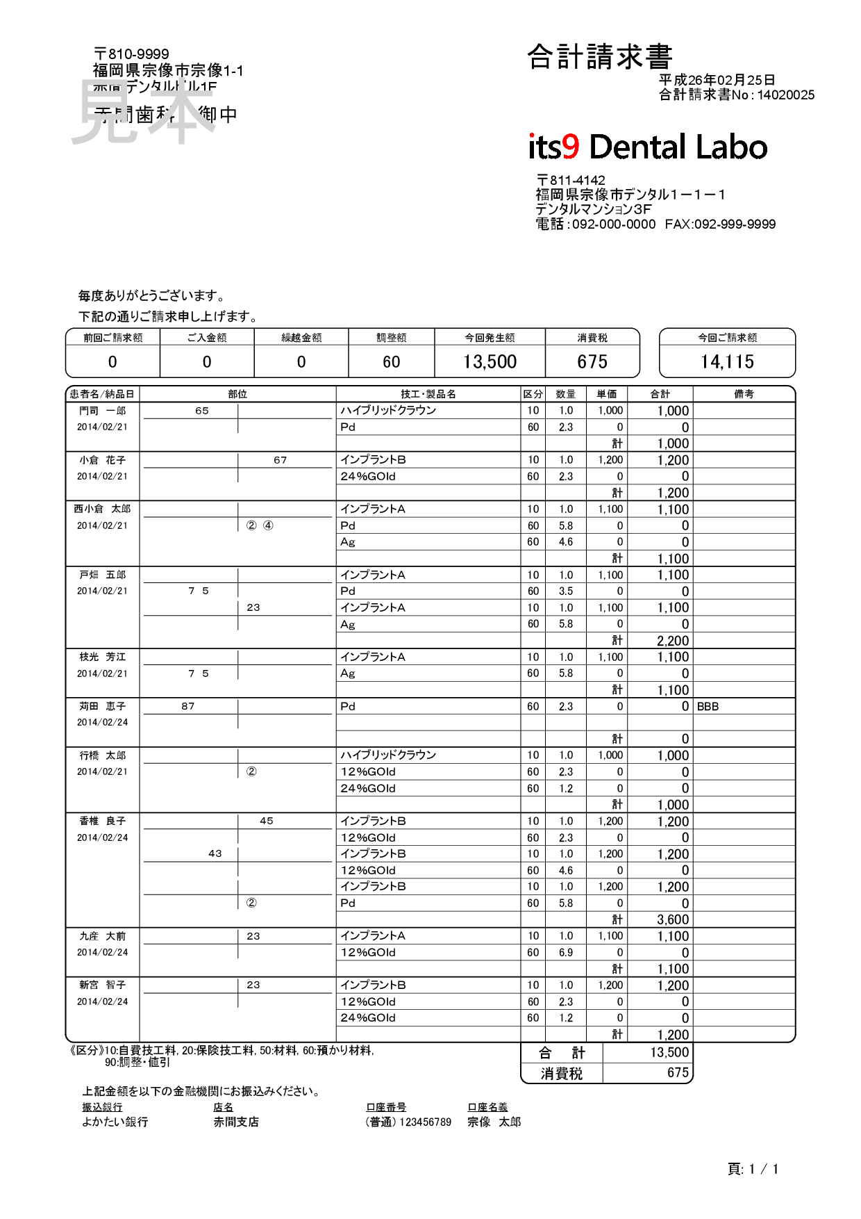 納品書 請求書印刷での 窓付き封筒 対応と ロゴ印字 機能 ｄｅｎｔｅｃｈｏａ２ アイティエス九州 福岡県宗像市