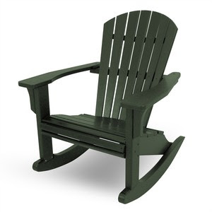  &gt; Chairs &gt; See more POLYWOOD SHR22GR Seashell Rocker in Green