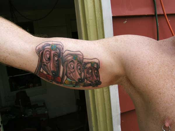 John's Tattoo John Wagner loves Pacman We are particularly interested in 