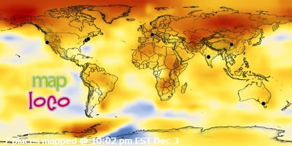 Locations of Site Visitors